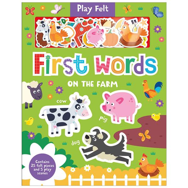 First Words On The Farm (Play Felt Educational)