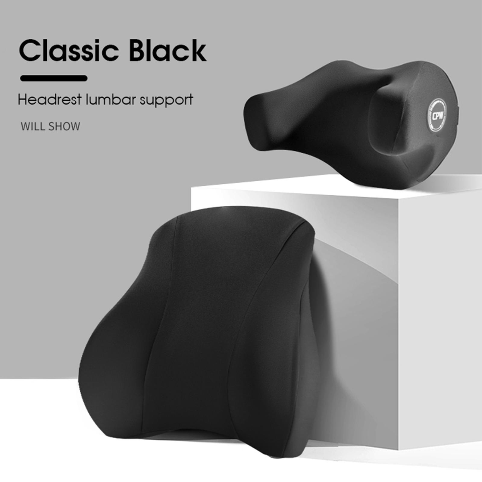 Car Neck Pillow  Support Pillow Set Ergonomic for Tesla  Y