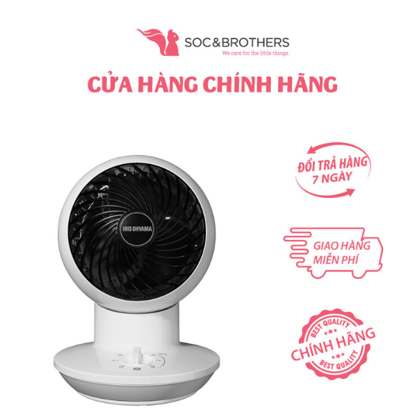 Hàng chính hãng Quạt đối lưu không khí Iris Ohyama PCF-SM12 màu trắng