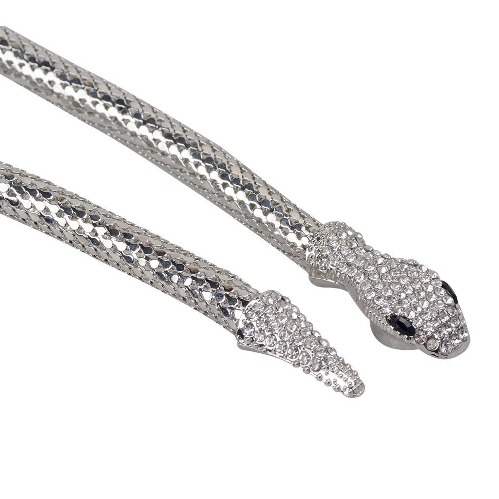 2X Fashion Bracelet Chain Charm Snake Shape Chain Party Banquet Dating Jewelry
