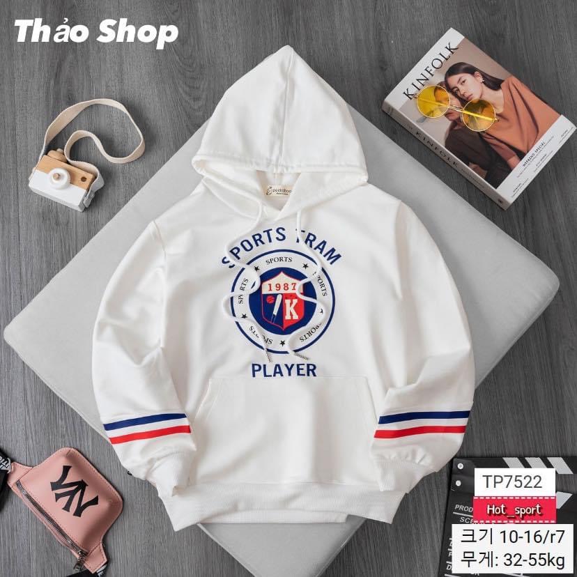 ÁO HOODIE BÉ TRAI