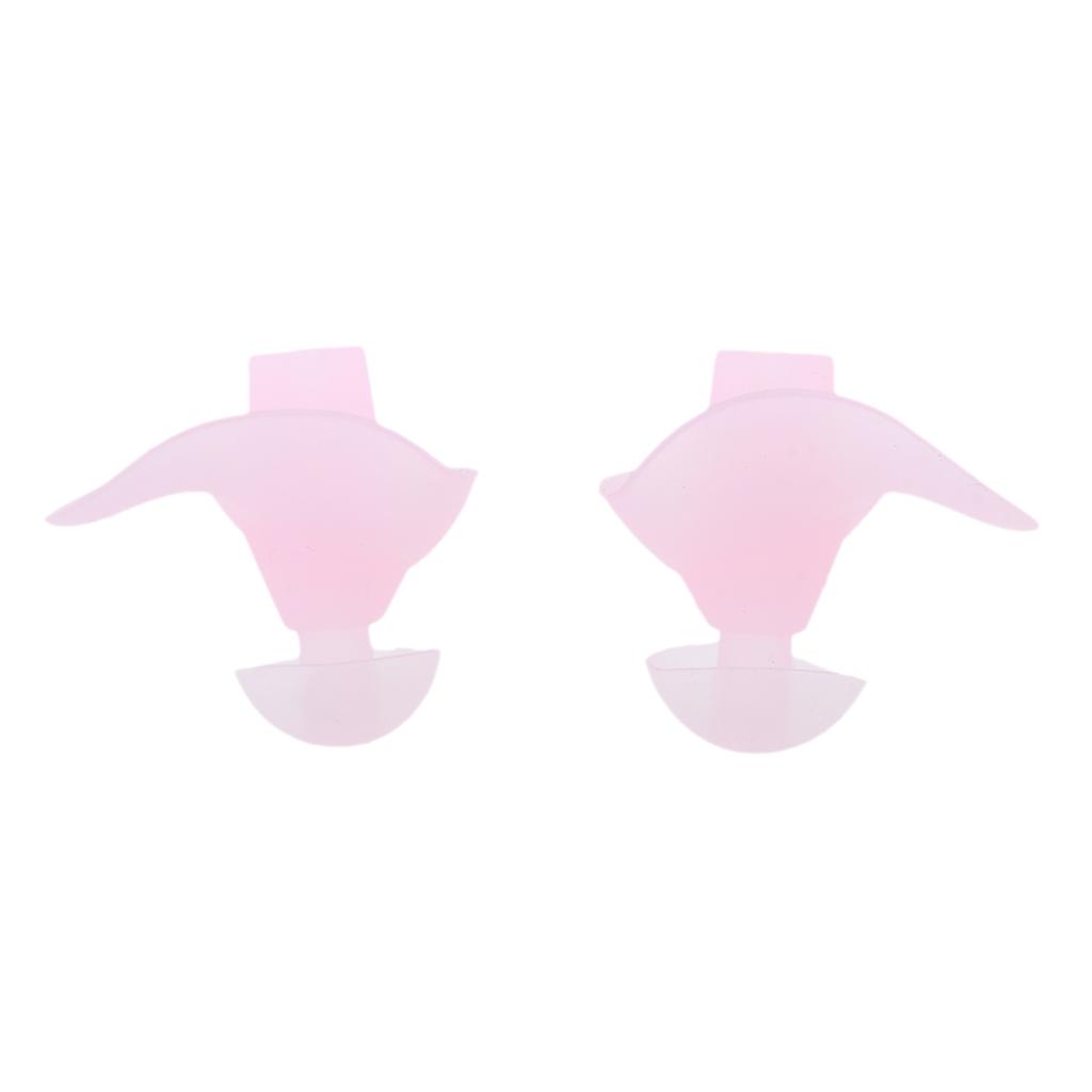 Replace Earmold Earbud for Two  Acoustic Coil Tube Earpiece pink