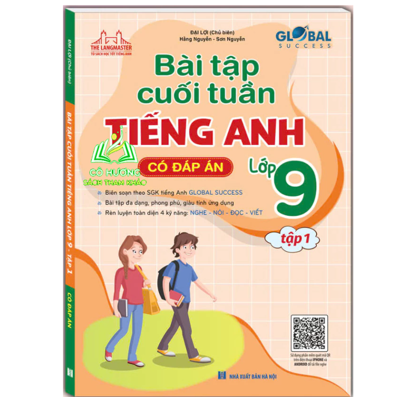 Sách - Global Success Bài Tập Cuối Tuần Tiếng Anh Lớp 9 Tập 1 (Có đáp án)
