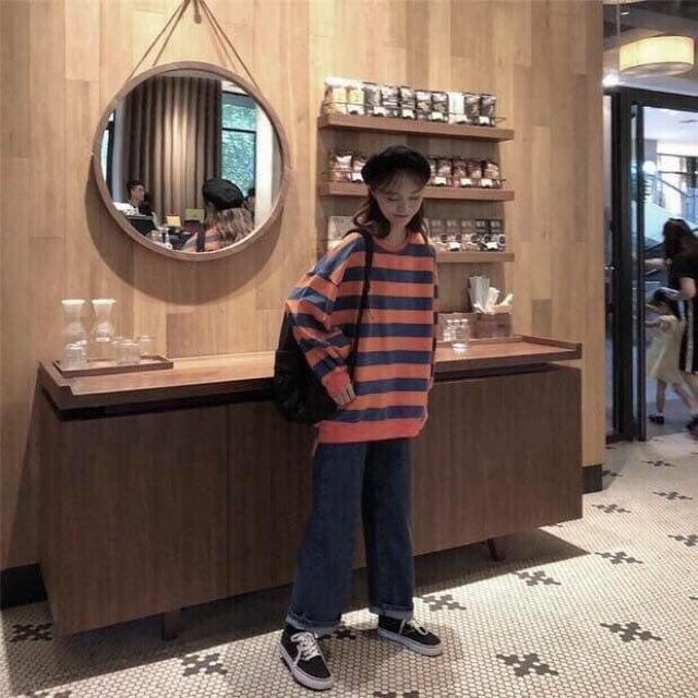 SWEATER DỆT TAY SỌC