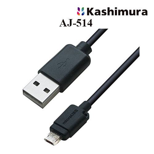 Cáp Micro USB cho điện thoại KASHIMURA AJ-514 - Hàng chính hãng