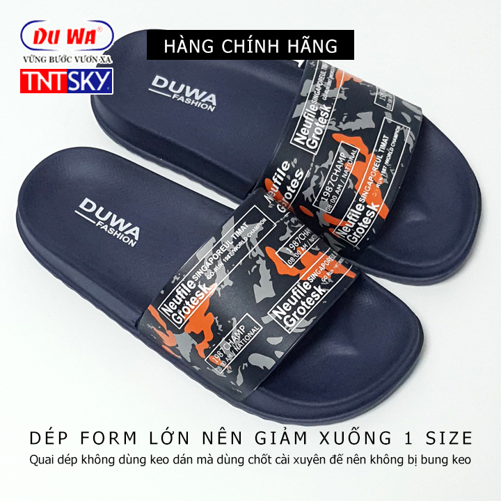 Hình ảnh Dép quai ngang nam, nữ, trẻ em siêu nhẹ DUWA - Hàng chính hãng - TK1167