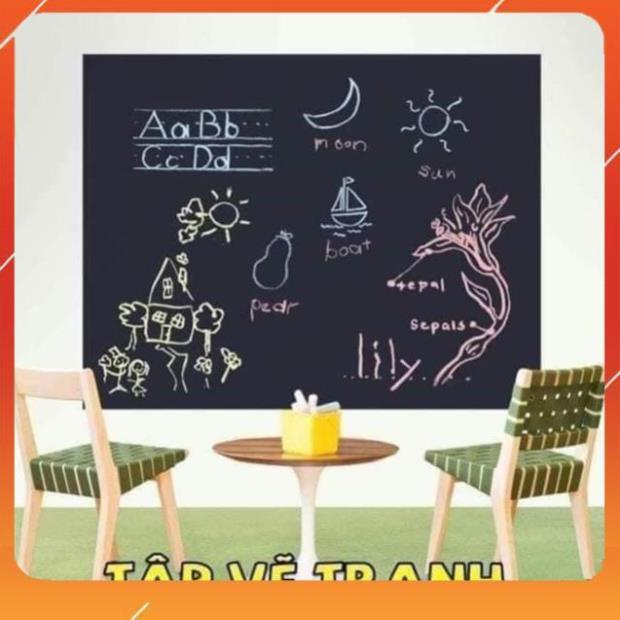 BẢNG DECAL DÁN TƯỜNG CHO CÁC BÉ THÍCH VẼ VỜI, HỌC BẢNG