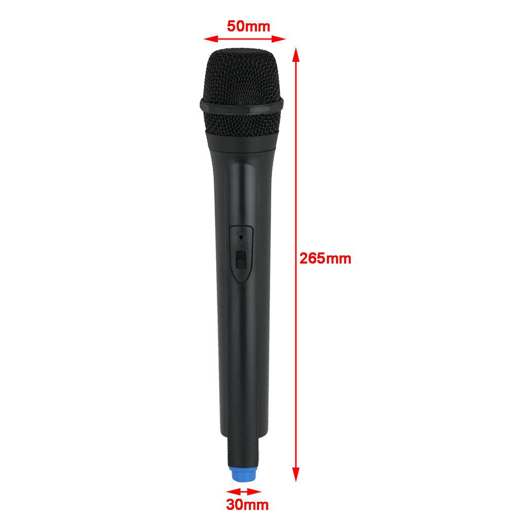 Cổ điển Nhựa Không Dây Đạo Cụ Micrô Fake Mic Đồ Chơi Cầm Tay
