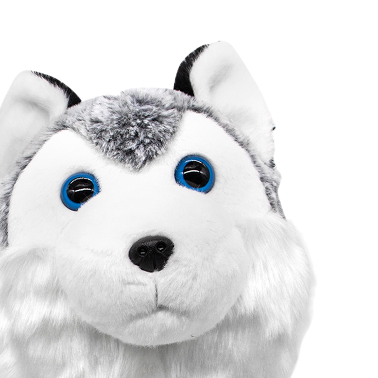 Golf Club Headcover, Wood Head Cover Long Neck Protector for 460cc Driver ,Gray and White