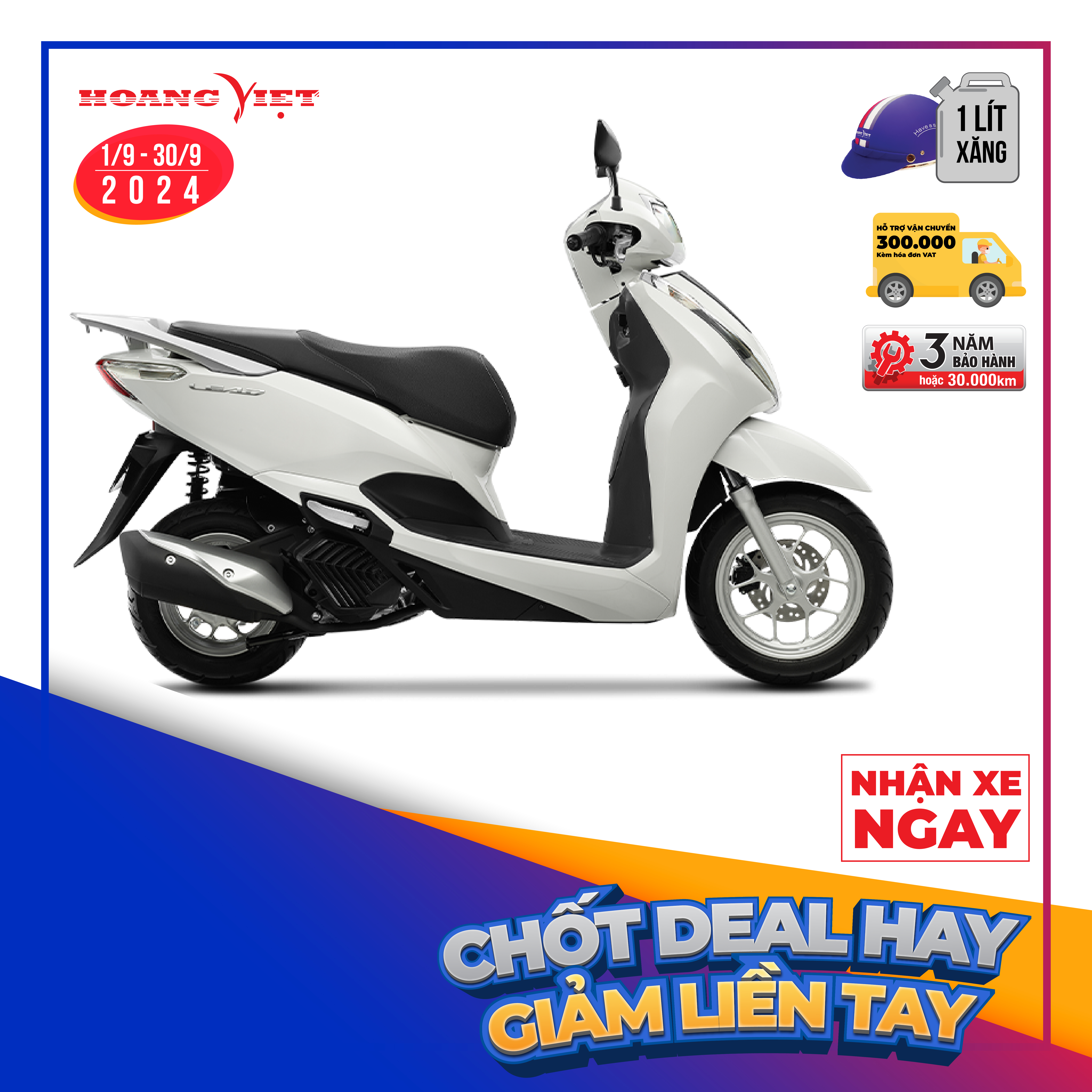 Xe máy Honda Lead 125cc 2025 - Phiên Bản Tiêu Chuẩn