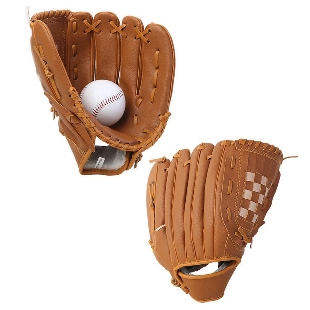 2x Baseball Glove for Kids Children's Beginners Infield Pitcher Gloves Mitts