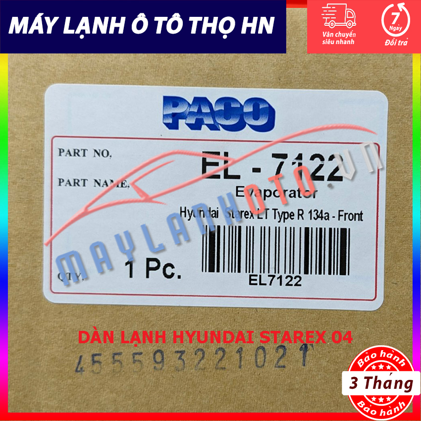 Dàn lạnh Hyundai Starex 2004-2005 hàng xịn Thái Lan 04 05