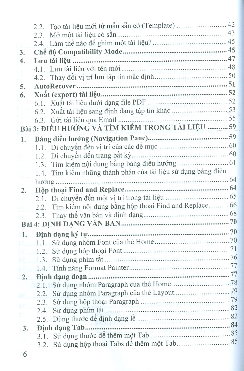 Tập Bài Giảng TIN HỌC ĐẠI CƯƠNG (MOS - WORD 2016) (Tái bản, có sửa đổi, bổ sung)