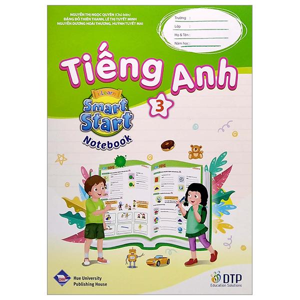 Tiếng Anh 3 I-Learn Smart Start - Notebook (Vở Tập Viết)