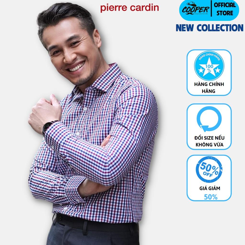 Áo sơ mi nam dài tay họa tiết caro cao cấp chất cotton thấm hút mồ hôi tốt mềm mại form regular