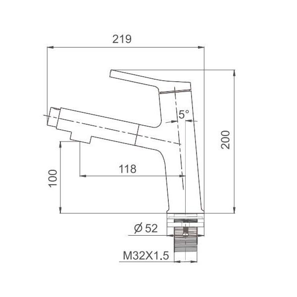 VÒI LAVABO NGA CAO CẤP GAPPO G1052-70 - DÂY RÚT - HAI CHẾ ĐỘ RỬA