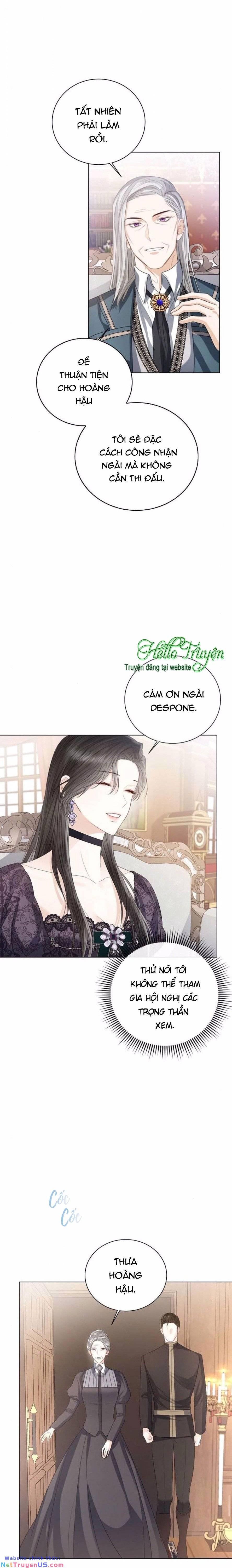 tôi sẽ từ bỏ vị trí hoàng hậu chapter 42.1 7