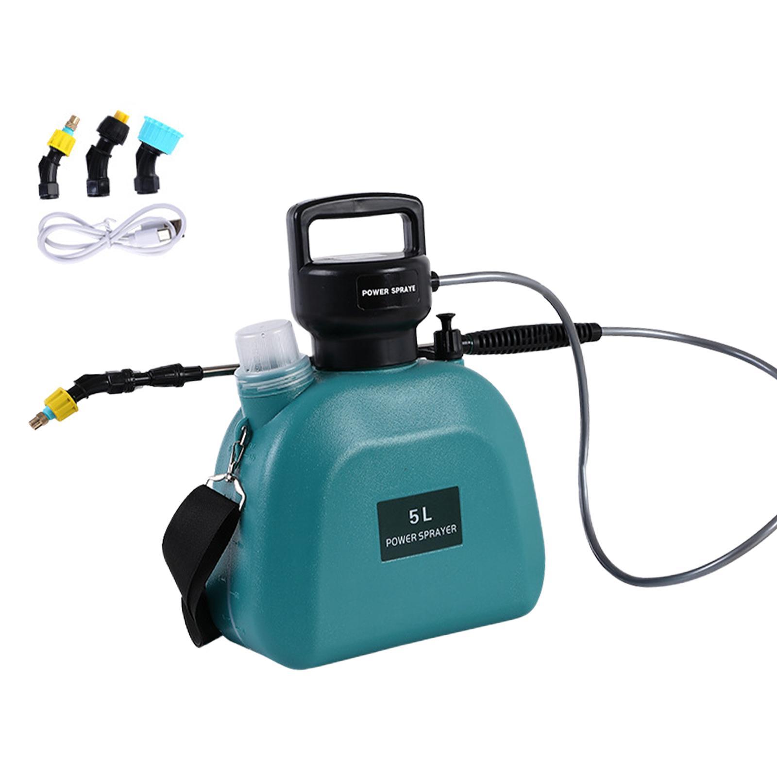 Water Sprayer Bottles Multiple Nozzles Cordless Pump Sprayer