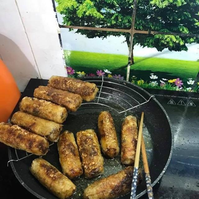 Vỉ Gác Chảo Để Đồ Chiên Cỡ To Bằng Inox - Loại Tốt