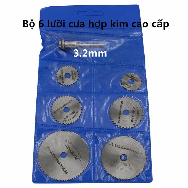 Bộ 6 lưỡi cưa hợp kim cao cấp