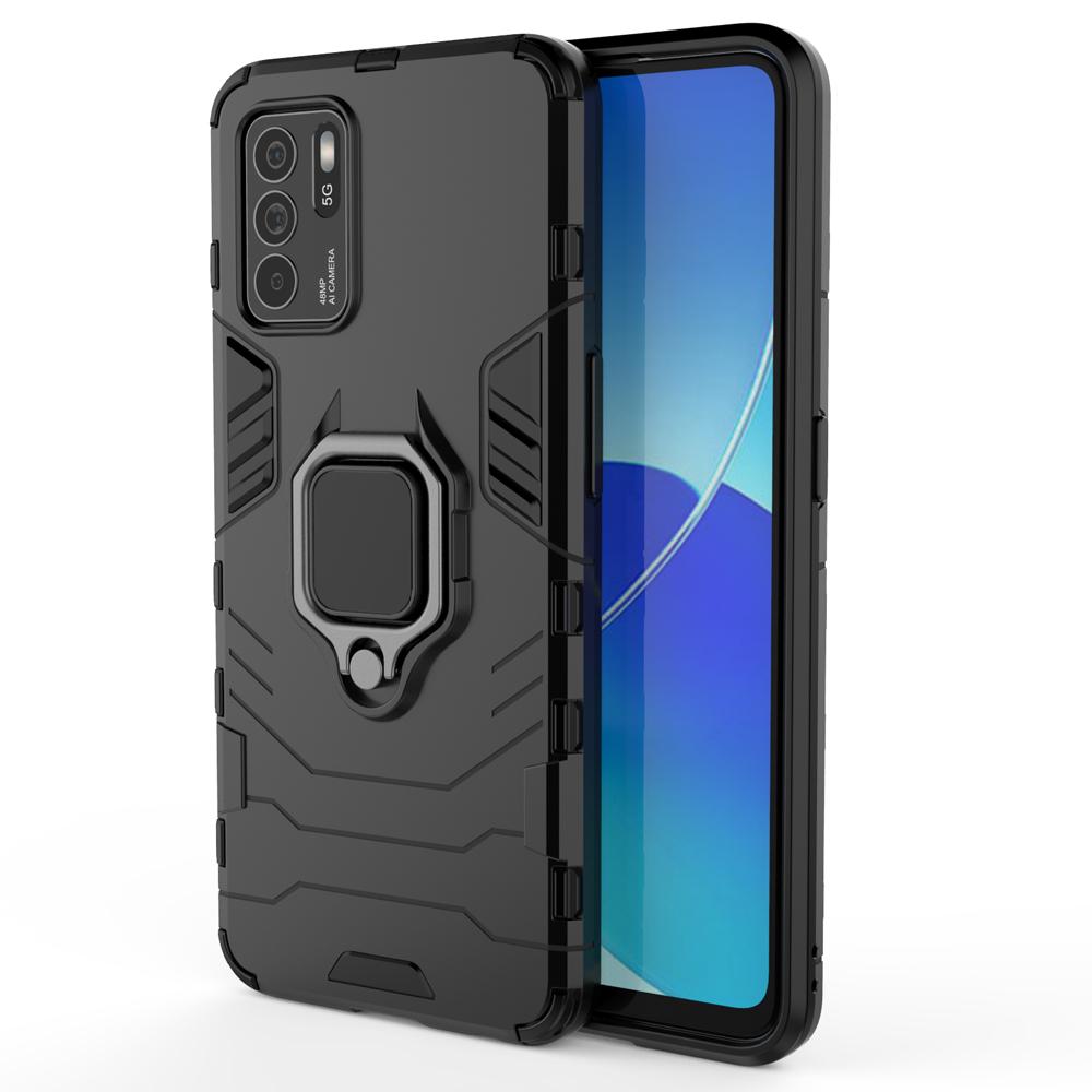 Ốp lưng dành cho Oppo Reno 6 Reno6 Z Reno6 Pro 5G chống sốc iron man kèm nhẫn iring Bảo vệ camera và chống xem video tiện lợi