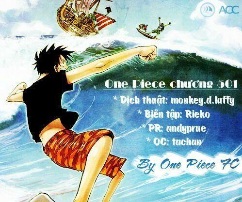 đảo hải tặc - one piece chapter 501 1