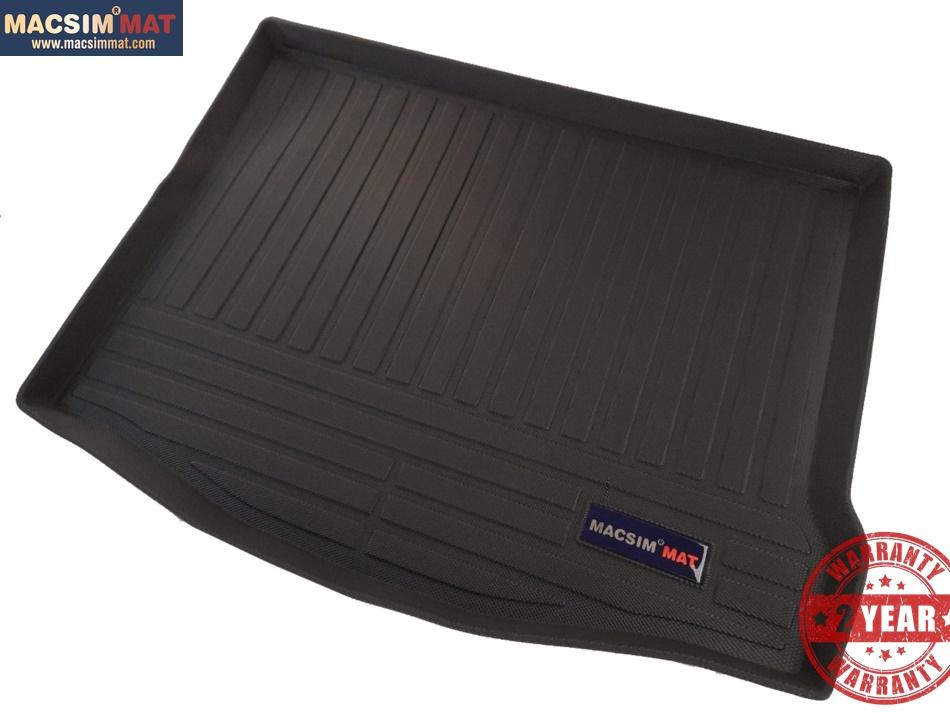 Thảm lót cốp Ford Focus 2012-2017 nhãn hiệu MacsimMat chất liệu TPV cao cấp màu đen