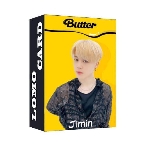 Lomo card Jimin BTS Butter hộp 30 thẻ ảnh