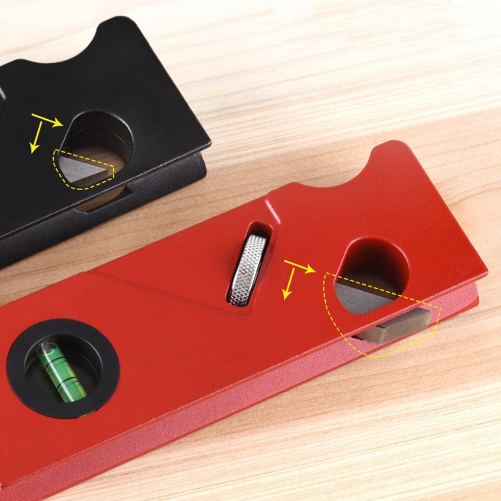 3x Adjustable Bevel Planer Woodworking Hand Plane for Edge Planing