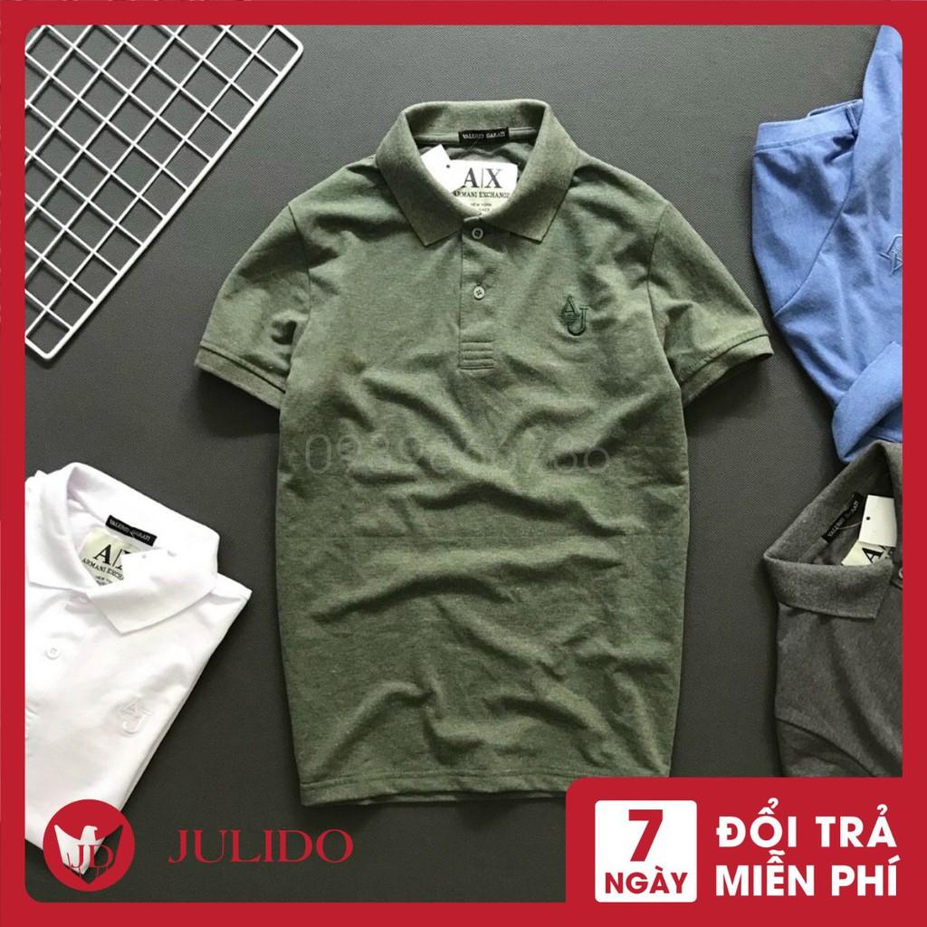Áo thun nam có cổ polo cao cấp, màu sắc sang trọng,from chuẩn , cotton xuất xịn JD37-JULIDO