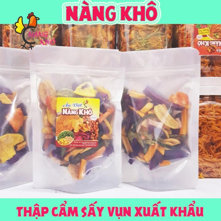 Trái Cây Sấy ( Thập Cẩm Sấy hàng vụn loại ngon đủ 10 vị ) | Nàng Khô - 100Gr