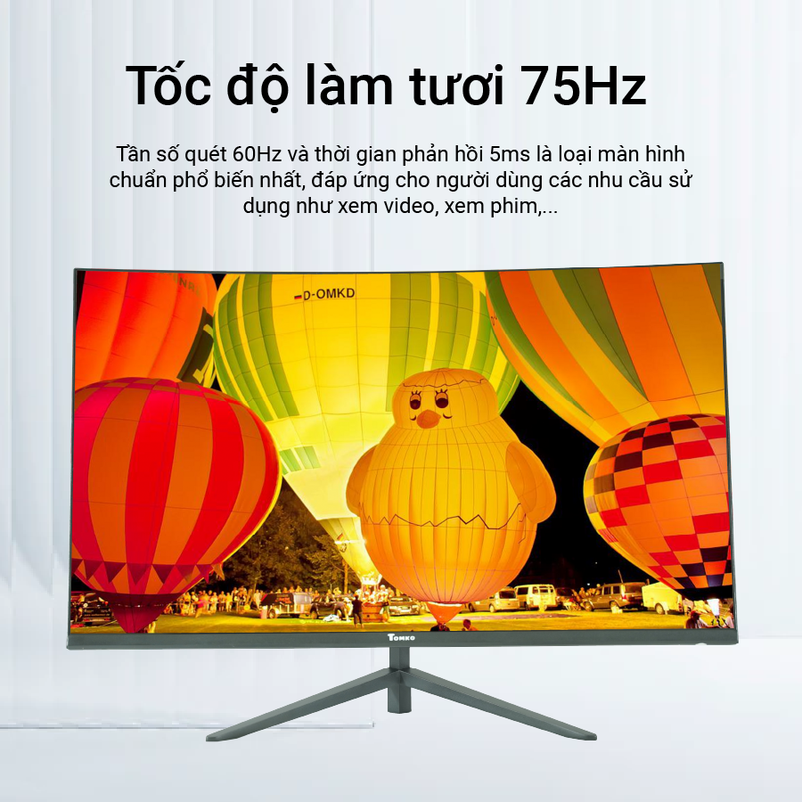 Màn hình máy tính Tomko 27 inch,Tomko T2721FC 27