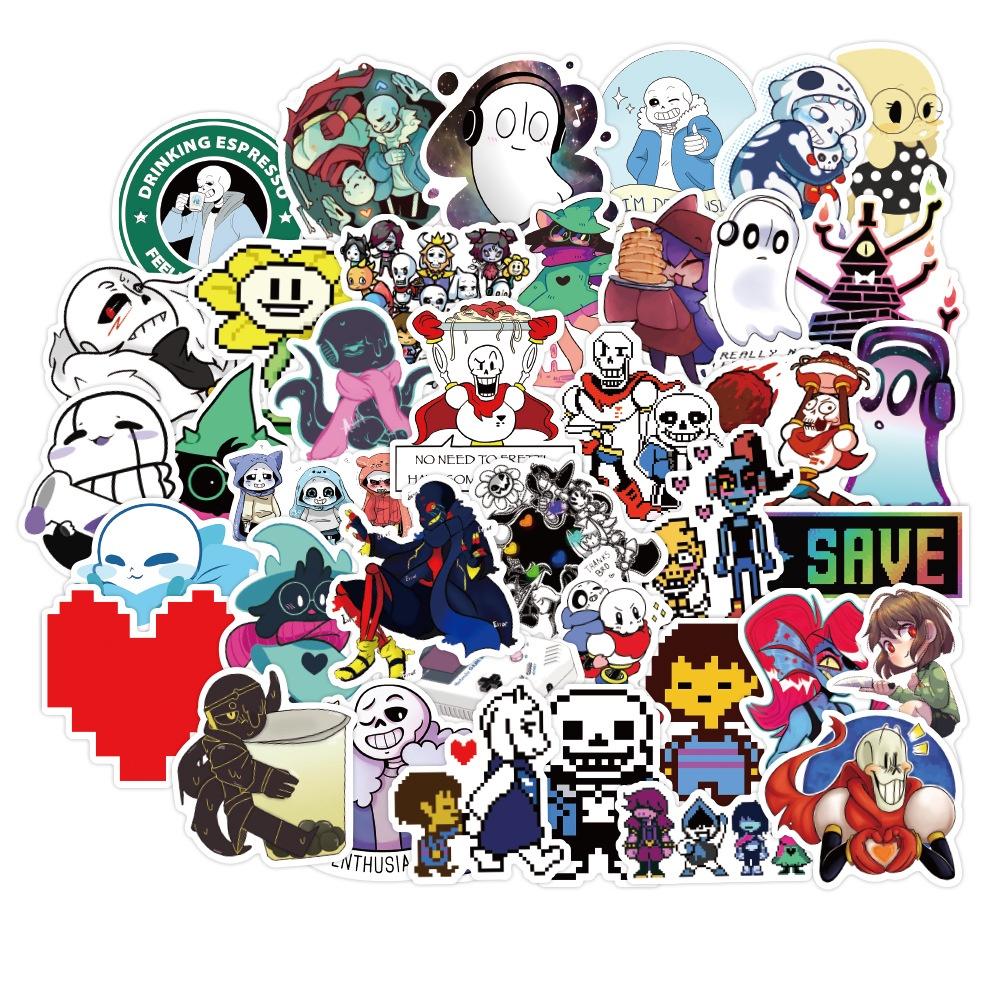 Sticker Game Anime Đẹp - Sticker cute siêu chất, cool ngầu, dễ thương