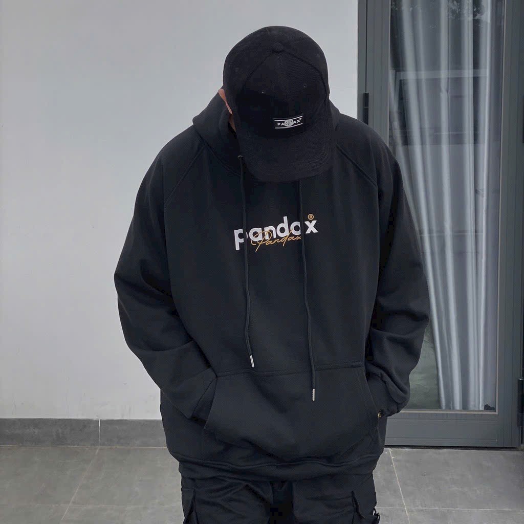 Áo hoodie local brand nam nữ PANDAX big logo , khoác nỉ chân cua unisex , form rộng premium cotton 100%