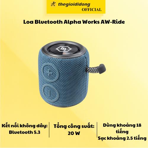 Loa Bluetooth Alpha Works AW-Ride - Hàng Chính Hãng