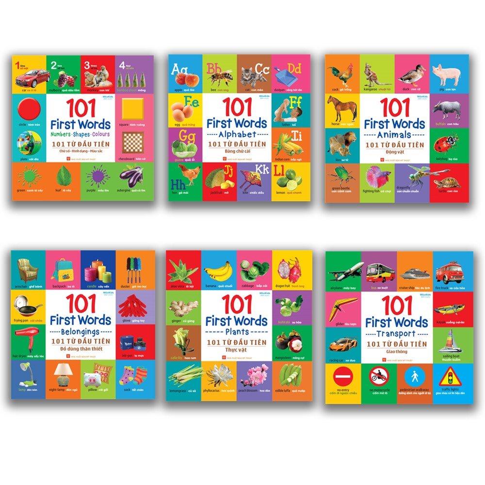 101 Từ Đầu Tiên: Chữ số - Hình dạng - Màu sắc - Bản Quyền