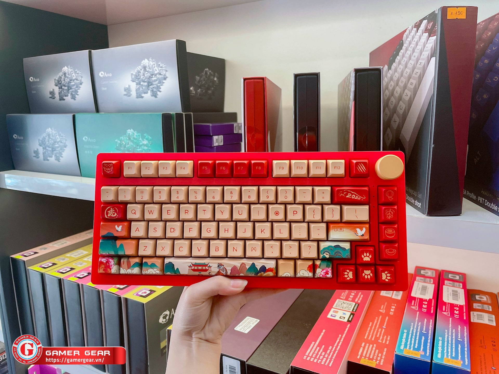 Bàn phím AKKO PC75B Plus Year of Tiger - AKKO CS Switch _Hàng chính hãng