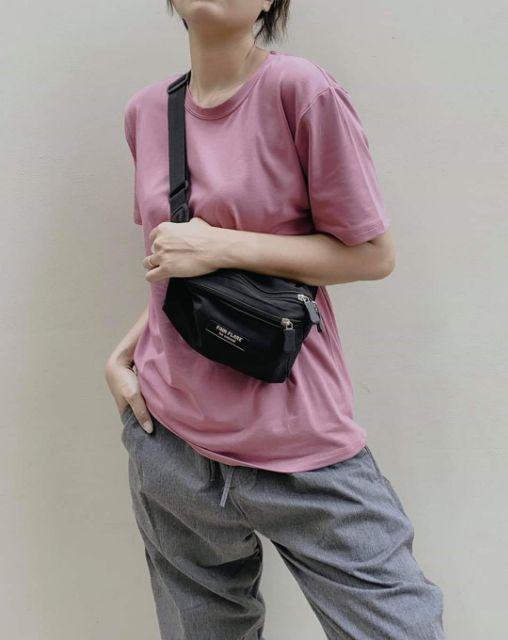 Áo thun Unisex màu 28 - HỒNG ROSY