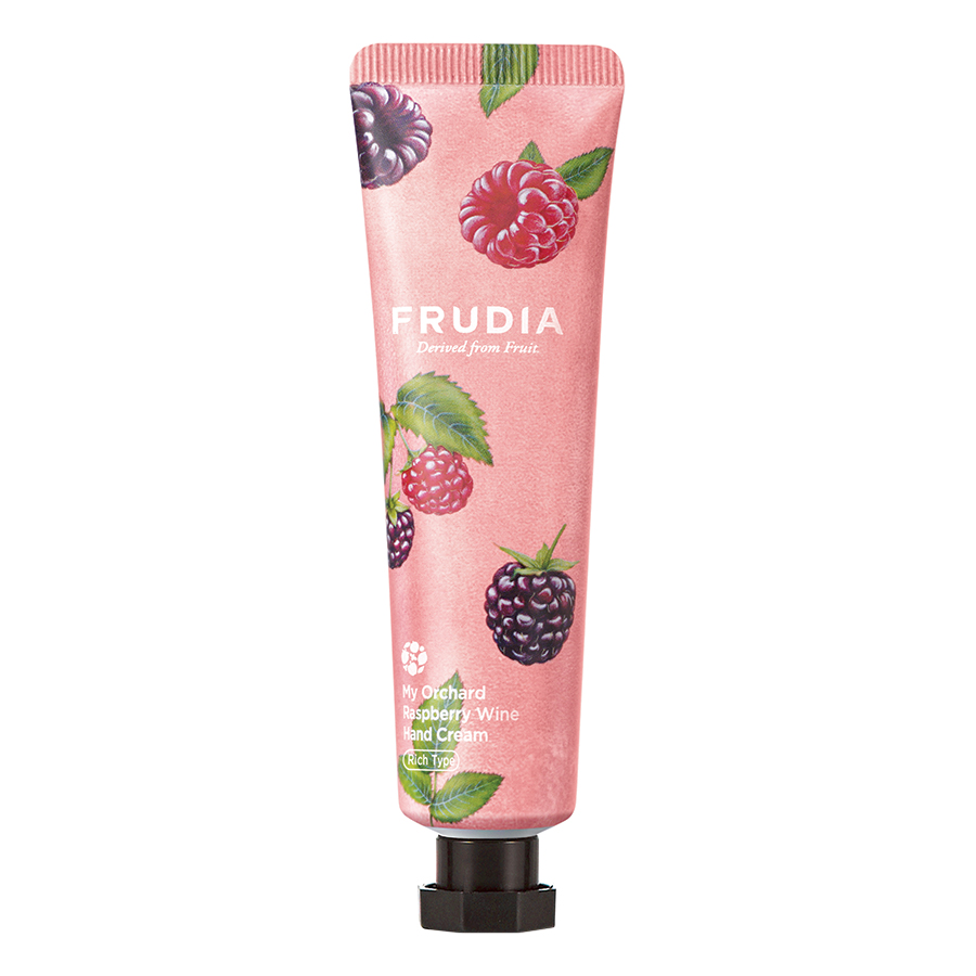 Kem Dưỡng Tay Frudia My Orchard Raspberry Wine Hand Cream Chiết Xuất Quả Mâm Xôi (30g)