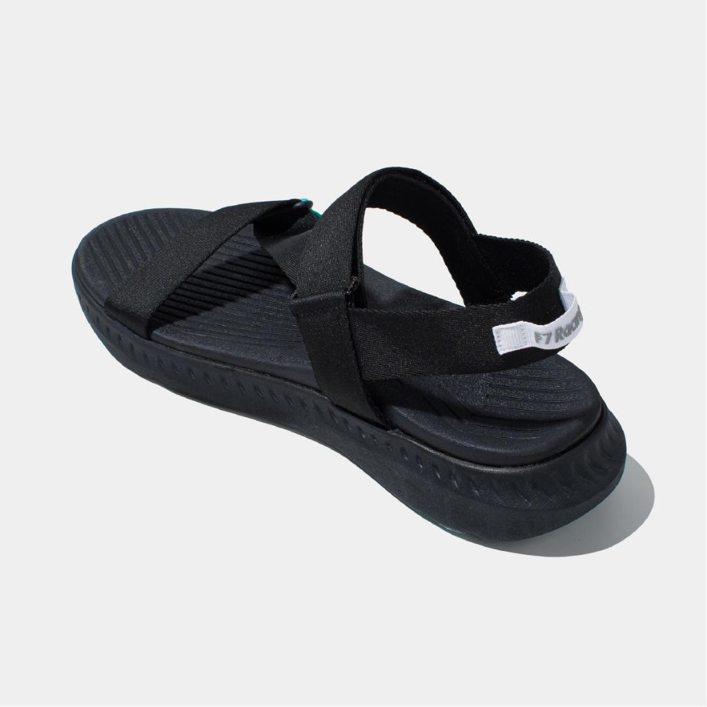 Giày Sandals Nam Nữ Shondo F7 Racing Đen Xanh Mint F7R1313