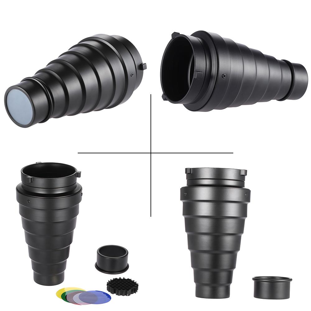 5 cái Bộ lọc màu Bowens Mount trong Studio có đèn flash chụp ảnh đơn sắc