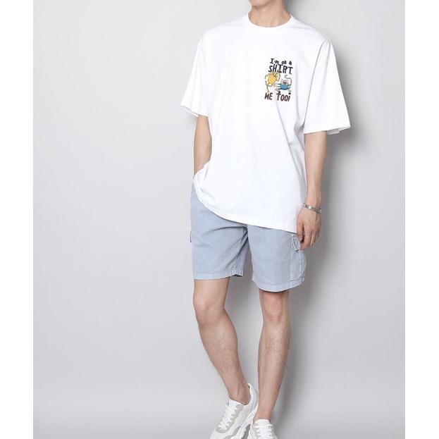 Áo Thun Cotton Unisex Tay Lỡ Form Rộng I'm on a SHIRT