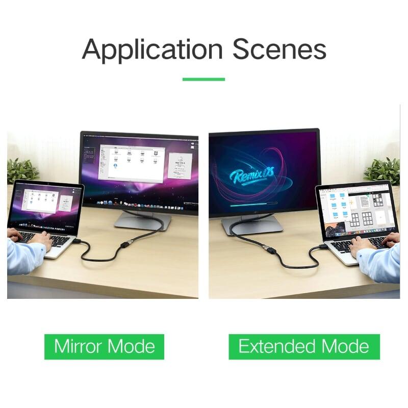 Ugreen UG10146HD107TK 5M màu Đen Cáp tín hiệu HDMI nối dài hỗ trợ 4K x 2K - HÀNG CHÍNH HÃNG