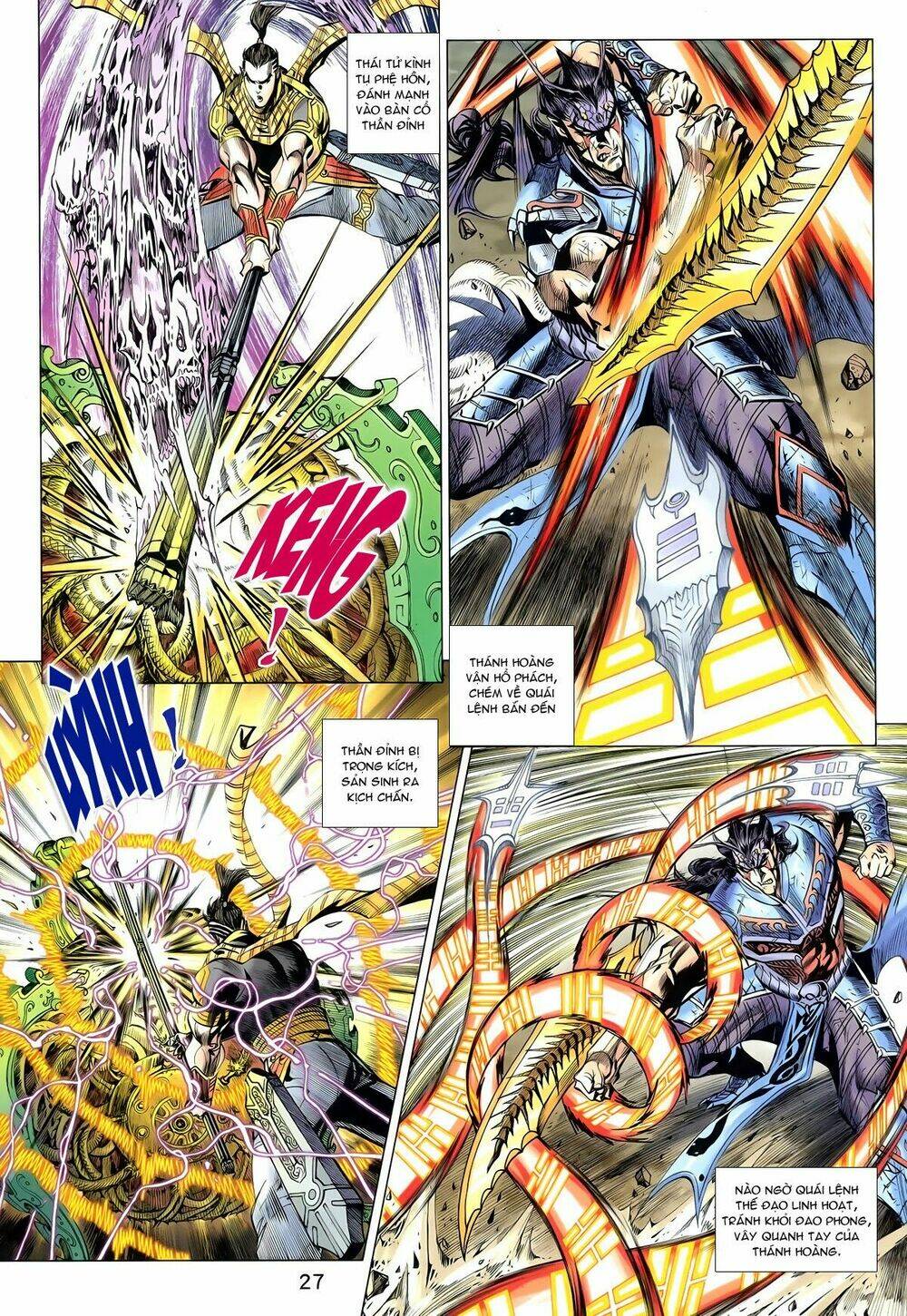 thần binh vấn thiên chapter 28 26