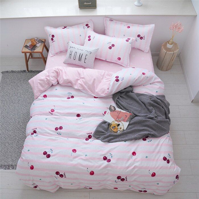 Bộ chăn ga gối Cotton cao cấp 1m6x2m THC079
