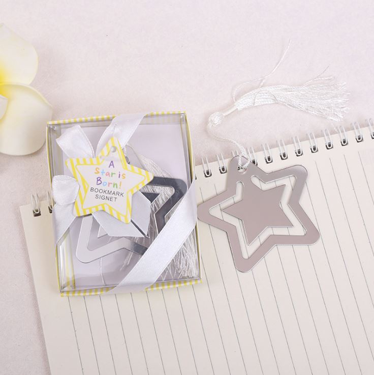 Đánh Dấu Sách Bookmark Kim Loại Ngôi Sao Star