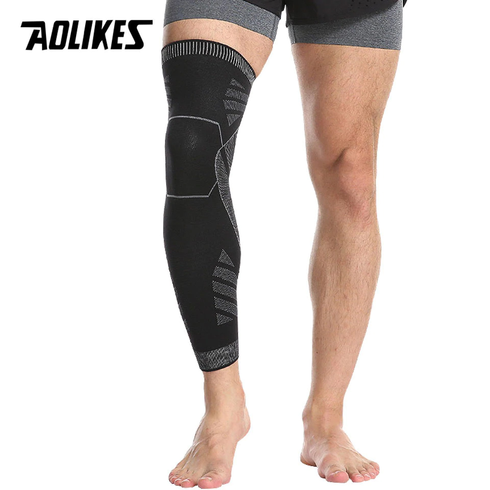 Bó bảo vệ đầu gối thể thao loại dài AOLIKES A-7060 Elastic long leggings