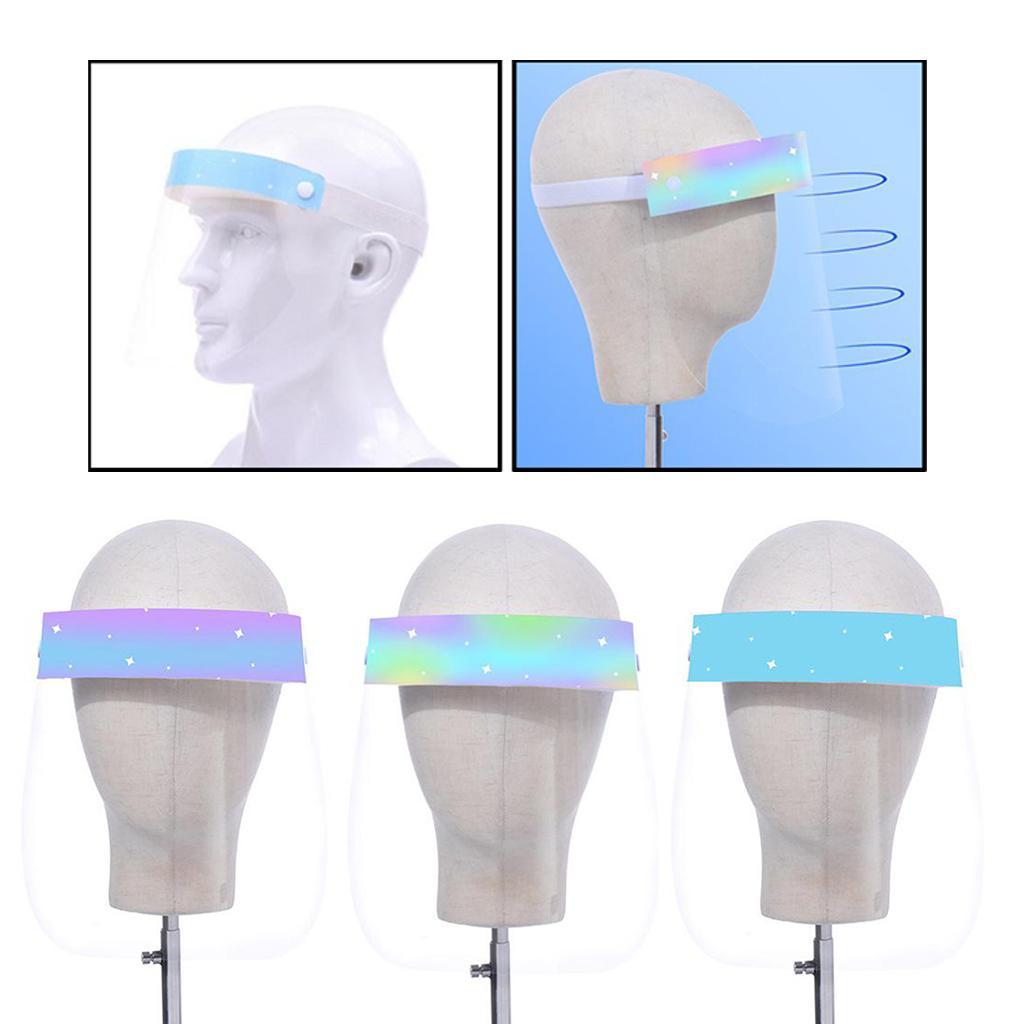 Safety Full Face Shield Child Washable Protect Cover Face Mask Visor