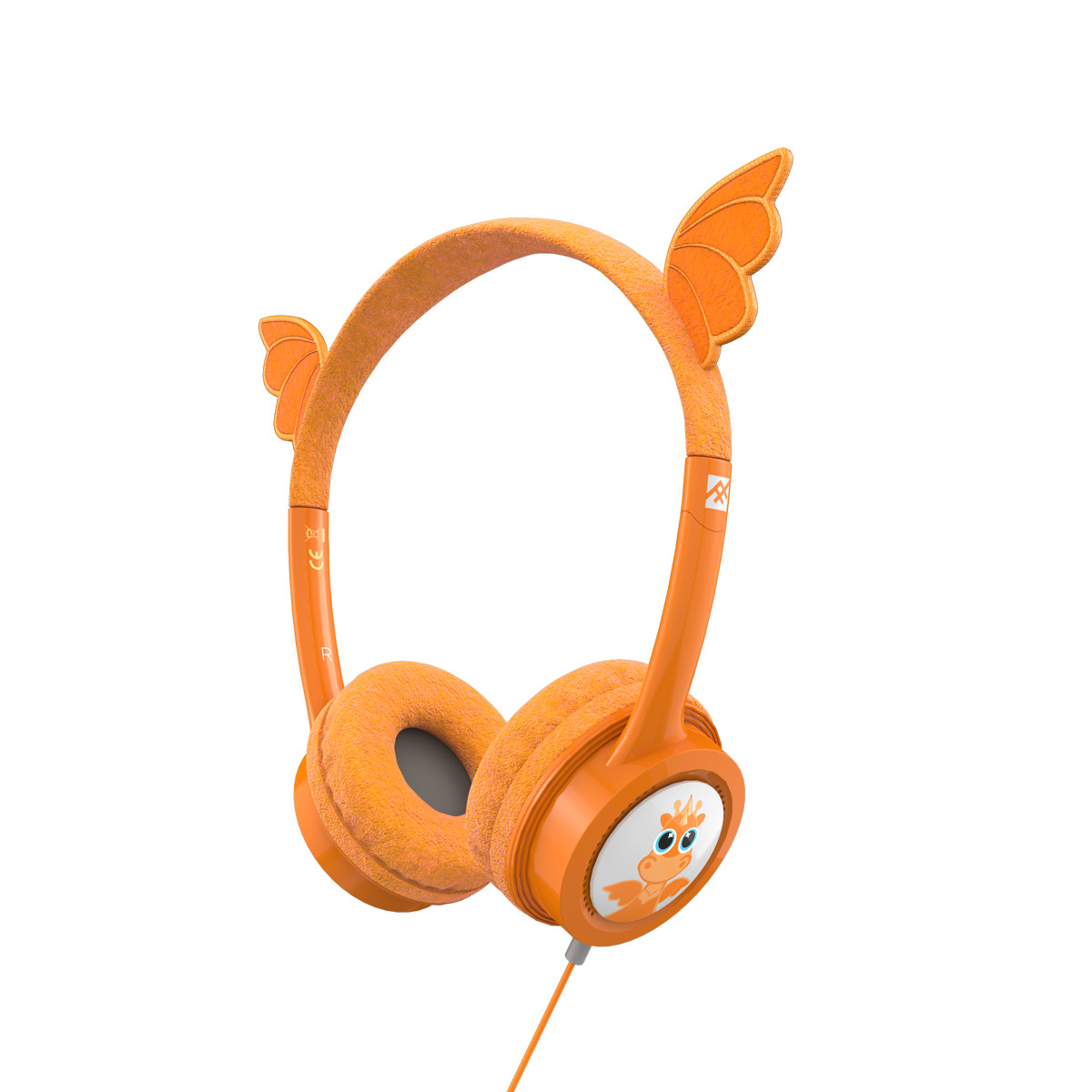 Tai nghe iFrogz Headphone-Little Rockerz Costume-FG-Dragon - Hàng chính hãng