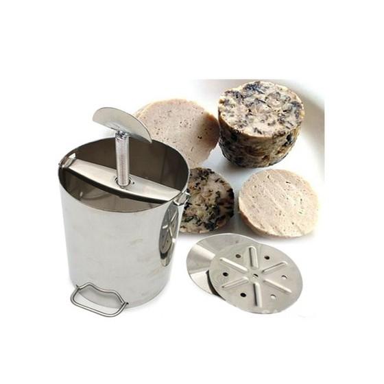 HCM - Khuôn Làm Giò Chả Bằng Inox 1kg